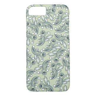 Beautiful elegant pastel floral swirls Case-Mate iPhone case
