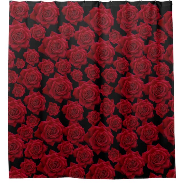 Beautiful & Elegant Red Rose Bloom Pattern (Front)