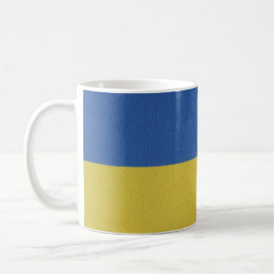 Beautiful & Elegant Ukraine Wrapped-Around Flag Coffee Mug