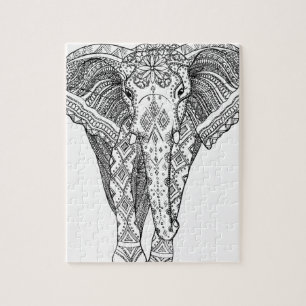 Beautiful Elephant Jigsaw Puzzle