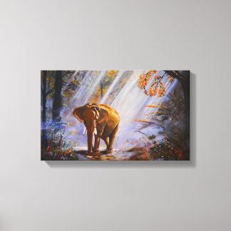 Beautiful Elephant | Zazzle_Growshop. Canvas Print
