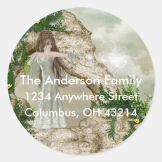 Beautiful Elven Magic Fantasy Return Address Label