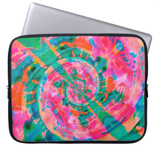 beautiful emotional paint-like illustration abstra laptop sleeve