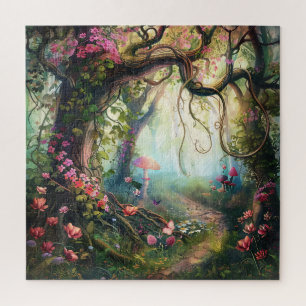 Beautiful Enchanted Forest Jigsaw Puzzle