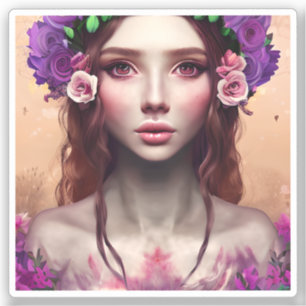 Beautiful Enchantress Fantasy AI Art