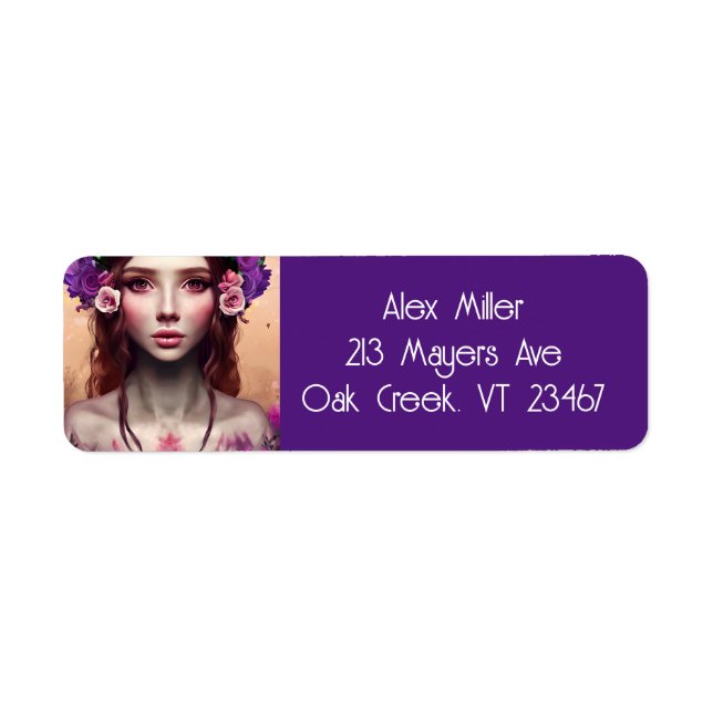 Beautiful Enchantress Fantasy AI Art (Front)