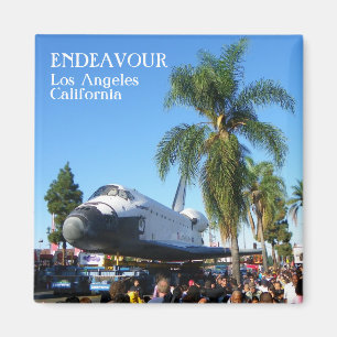 Beautiful Endeavour in Los Angeles Magnet! Magnet
