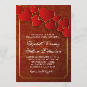 beautiful engagement party invitations