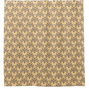 Beautiful ethnic Damascus pattern pointillism