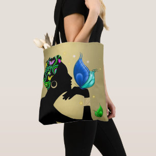 Beautiful Ethnic Woman All Over Print Bag