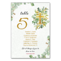 Beautiful Eucalyptus Christian Wedding