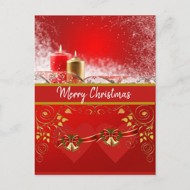Beautiful Expressions Holiday Postcard (Front)