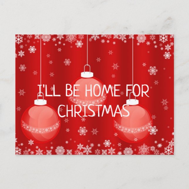 Beautiful Expressions Holiday Postcard (Front)