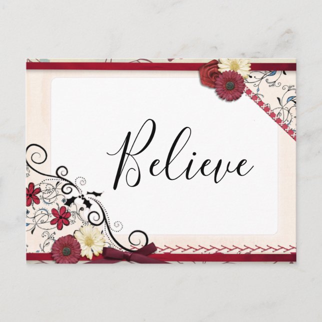 BEAUTIFUL EXPRESSIONS POSTCARD (Front)