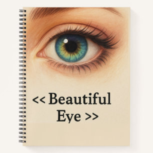 Beautiful Eye – Aesthetic Notebook for Creative So