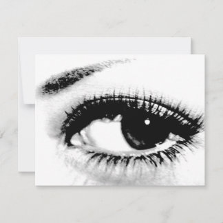 Beautiful Eye Custom Invites
