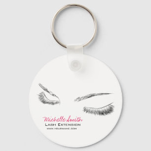 Beautiful eyes Long lashes Lash Extension Keychain