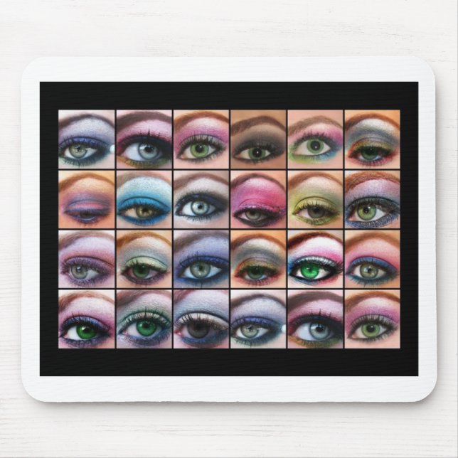 Beautiful Eyes Mouse Pad (Front)