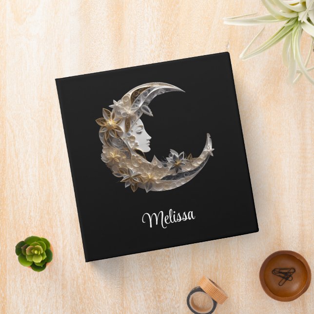  Beautiful Face in the Moon Binder (In Situ)