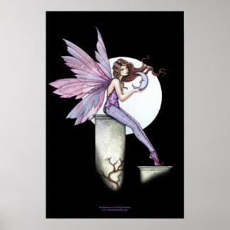 Beautiful Fairy Art Poster Print by Molly Harrison