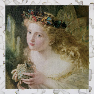 Beautiful Fairy Butterflies by Sophie Anderson Jigsaw Puzzle