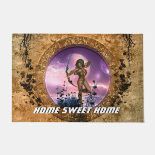 Beautiful fairy doormat