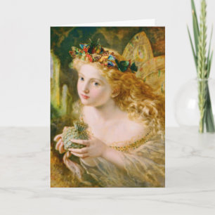 Beautiful Fairy Dreams Vintage Birthday Card