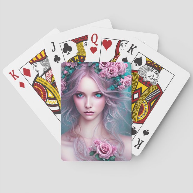 Beautiful Fairy Playing Cards (Back)
