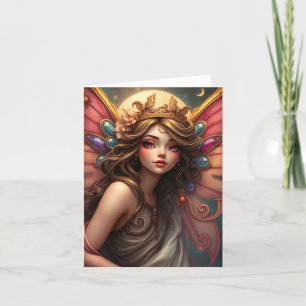 Beautiful Fairy Portrait Card