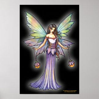 Beautiful Fairy Poster, Print by Molly Harrison