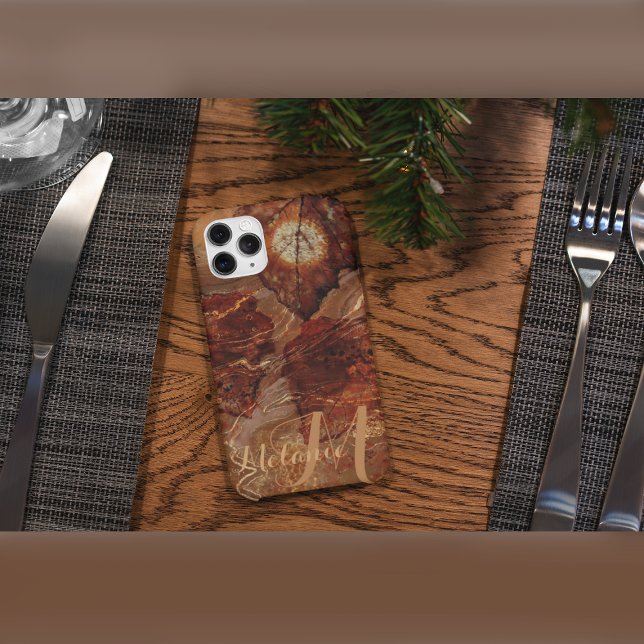 Beautiful  Fall leaves Personalized Name  Case-Mate iPhone Case (Creator Uploaded)