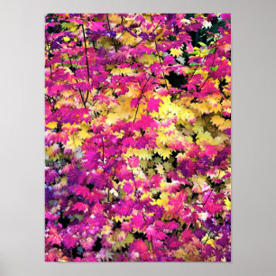 Beautiful Fall Leaves Poster