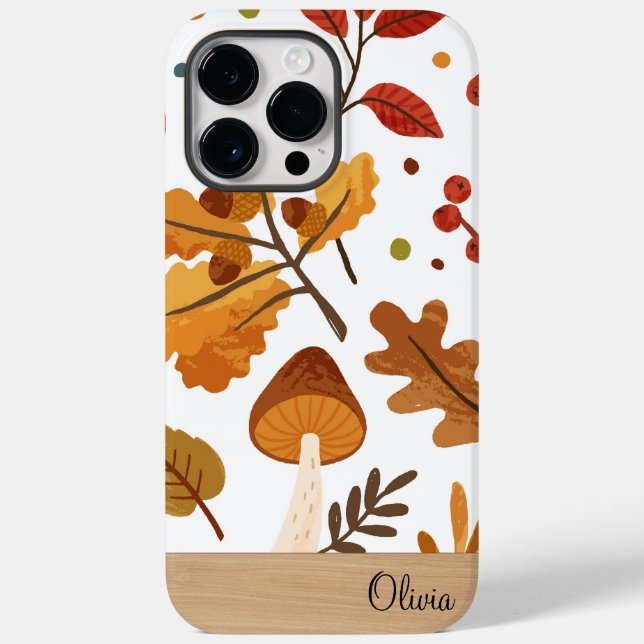 beautiful fall themed iphone case (Back)