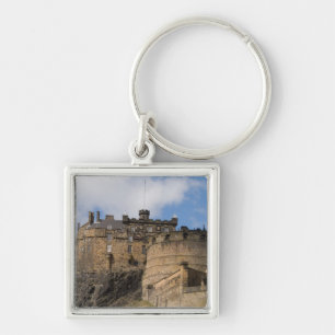 Beautiful famous giant Edinburgh Castle in Keychain