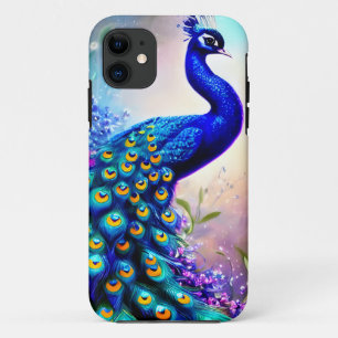 Beautiful Fantasy Peacock iPhone 11 Case
