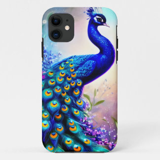 Beautiful Fantasy Peacock iPhone 11 Case