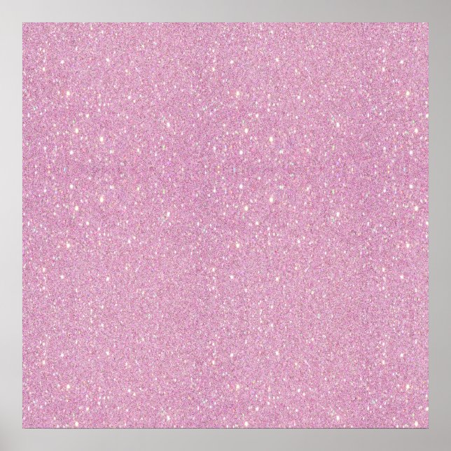 Beautiful fashionable soft purple glitter shinning poster (Front)