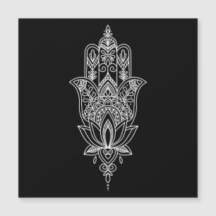 Beautiful Fatimas hand magnetic card