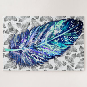 Beautiful Feather - Exotic - Jigsaw Puzzle