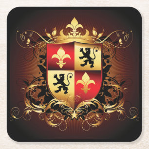 Beautiful Ferrari Logo Coaster Set