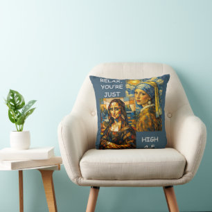 Beautiful Fever Dream Throw Pillow