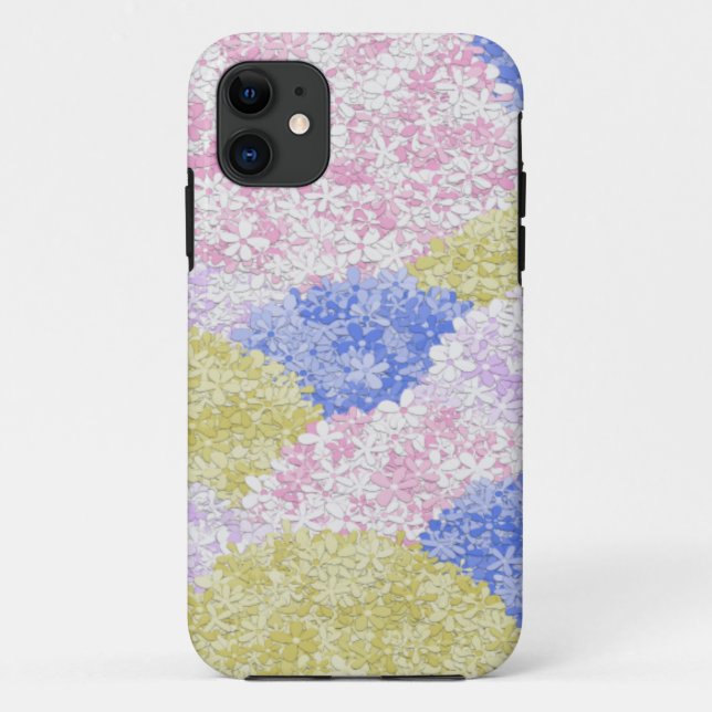 Beautiful Fields Of Hydrangeas Case-Mate iPhone Case (Back)