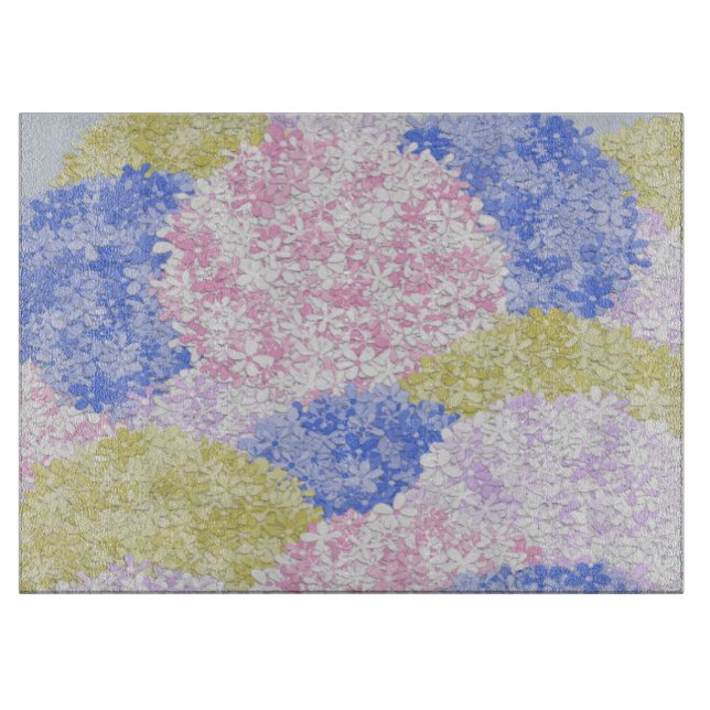 Beautiful Fields Of Hydrangeas Cutting Board (Front)