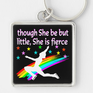 BEAUTIFUL FIGURE SKATING DESIGN KEYCHAIN