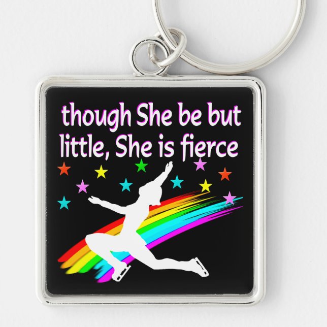 BEAUTIFUL FIGURE SKATING DESIGN KEYCHAIN (Front)