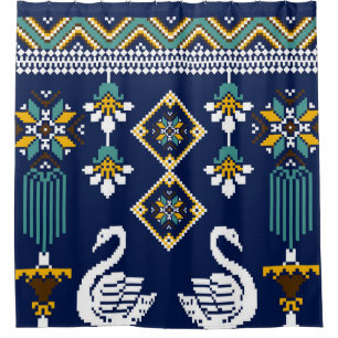 Beautiful figure tribal Ukrainian geometric ethnic