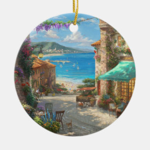 Beautiful Fine Art Christmas Tree Ornament
