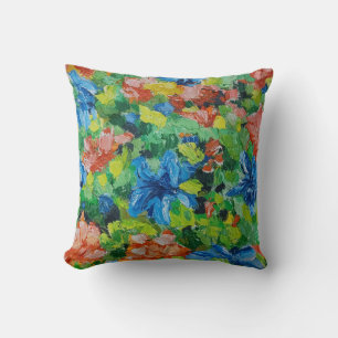 Beautiful Fine Art Flowers Throw Pillow