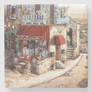 Beautiful Fine Art Stone Coaster