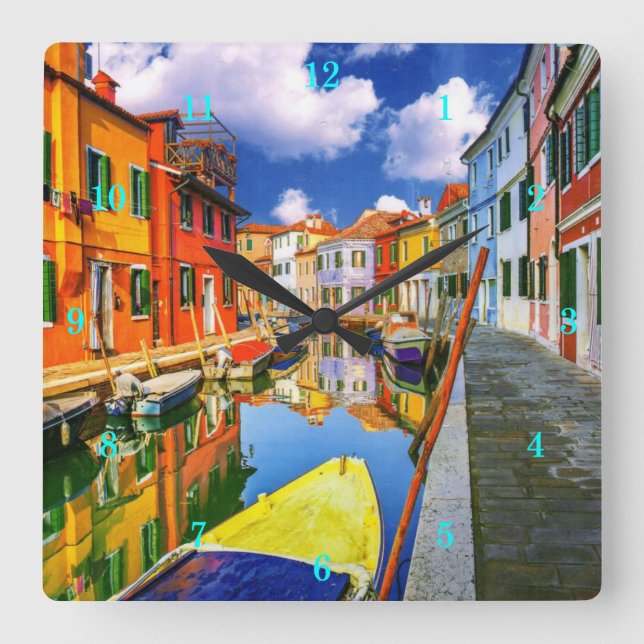 Beautiful Fine Art Wall Clock (Front)